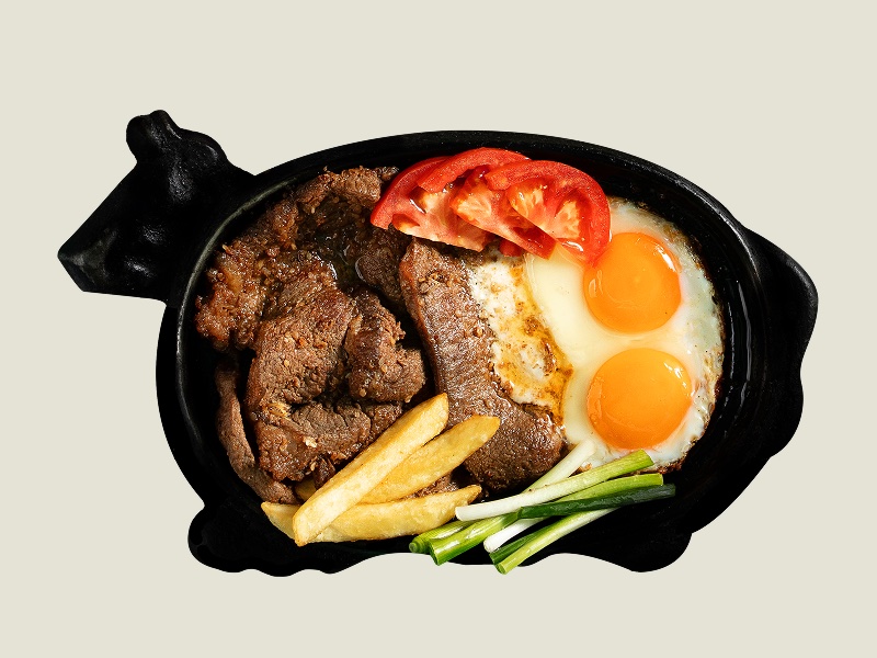 Bít tết xốt cay